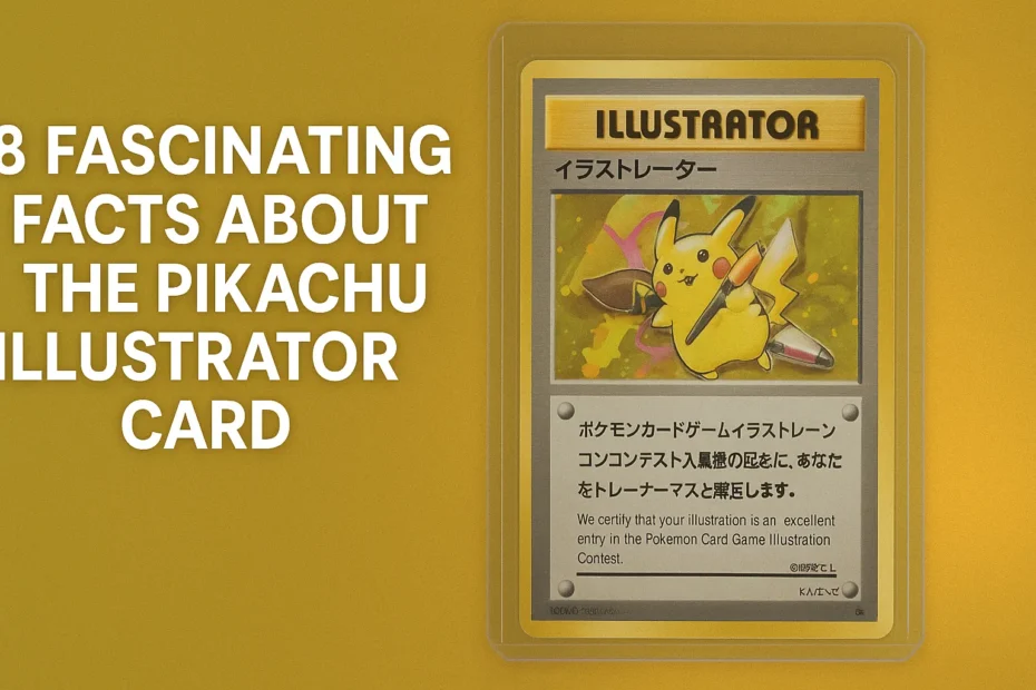 8 Fascinating Facts About the Pikachu Illustrator Card: The Holy Grail of Pokémon Collectibles