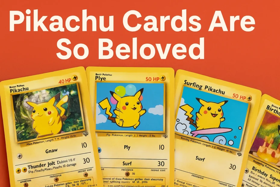 Why Pikachu Cards Are So Beloved: 9 Beautiful Facts