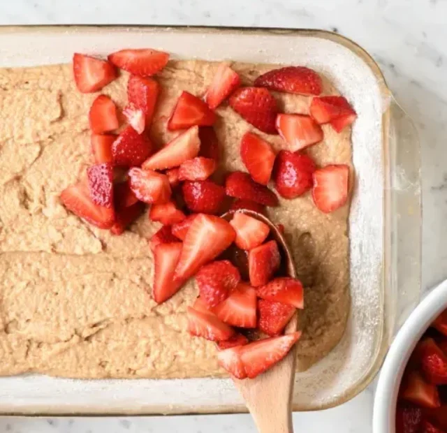 Sourdough Strawberry Cobbler Recipe