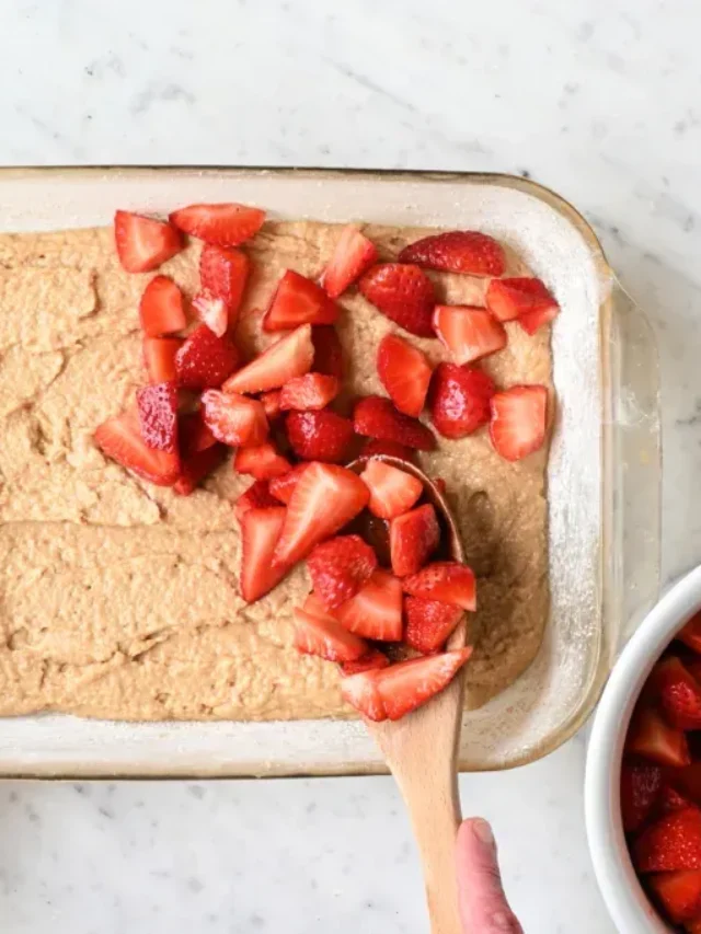 Sourdough Strawberry Cobbler Recipe