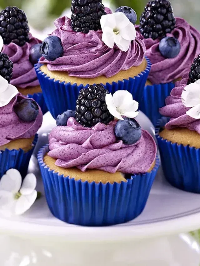 Brilliant Blueberry Cupcakes Recipe is a Sweet Taste of Summer
