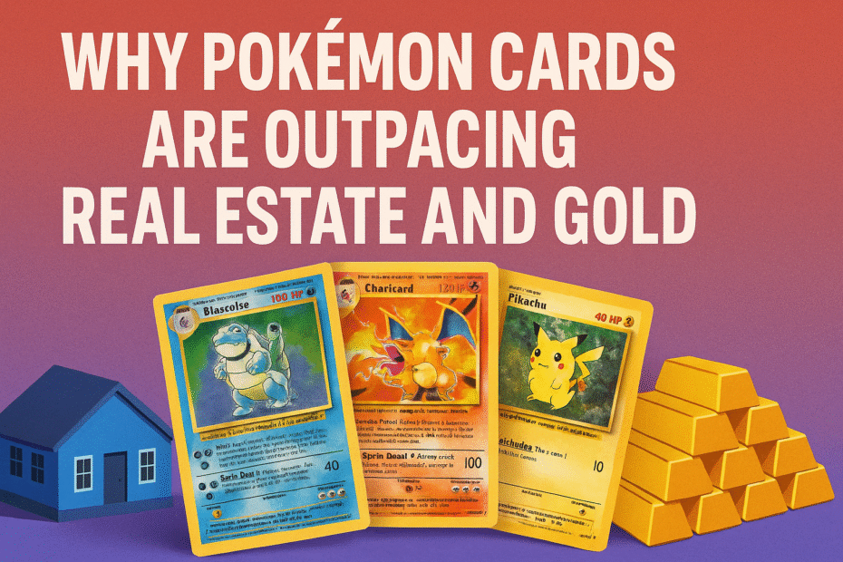 Why Pokémon Cards Are Outpacing Real Estate and Gold