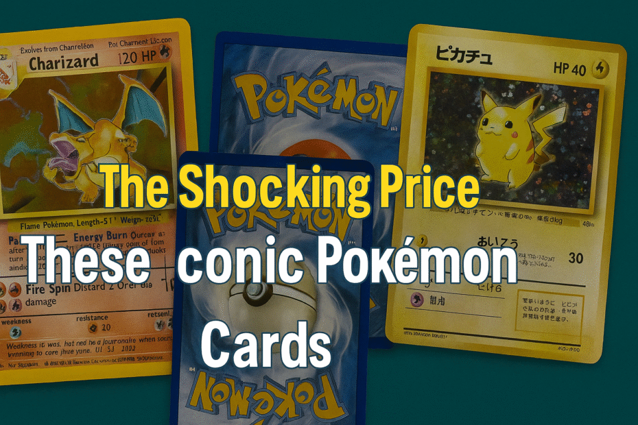 The Shocking Price Tags on These Iconic Pokémon Cards