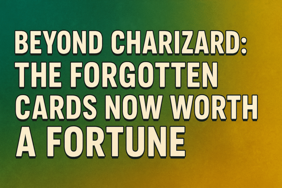 Beyond Charizard: The Forgotten Cards Now Worth a Fortune